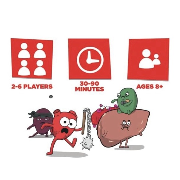 Organ Attack! by Awkward Yeti Family Friendly Edition New In Box - Picture 8 of 8